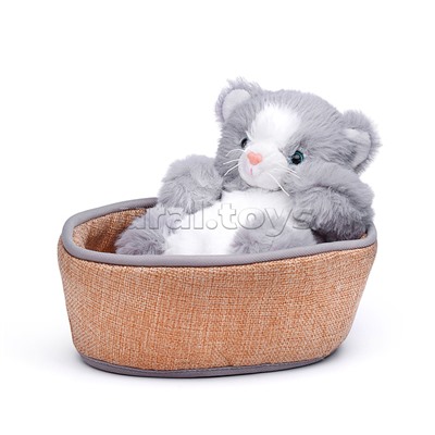 Мягкая игрушка "Зверушка в лежанке"