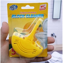 Освежитель для унитаза, очищающий блок , лимон