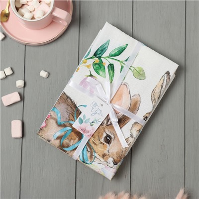 Набор полотенец «Этель. С праздником Пасхи», 2 шт., 100% хлопок