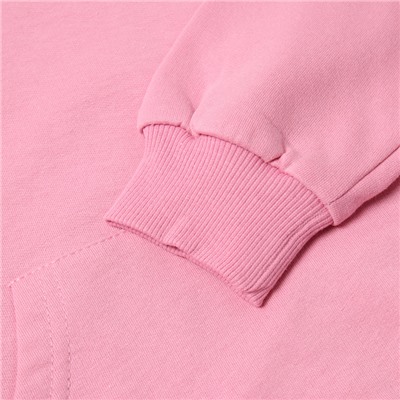 Толстовка для девочек НАЧЕС, цвет розовый, рост 152
