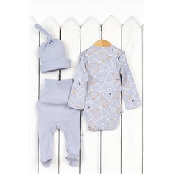 Комплект (Боди+Ползунки+Шапочка) BABY BOOM, 1029637