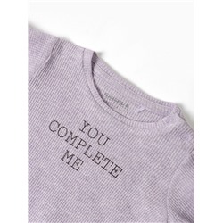 Песочник Крошка Я Melange, рост 86-92, сиреневый