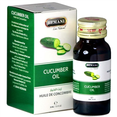 Hemani Cucumber Oil / Огуречное Масло 30 мл