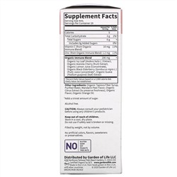 Garden of Life, Mykind Organics, Kids Cough & Mucus, Immune Syrup with Ivy Leaf, Zinc & Vitamin C, 3.92 fl oz (116 ml)