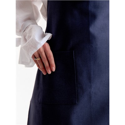 Фартук кухонный «Этель» Freedom violet, 60×70 см, 45% лён, 55% хлопок