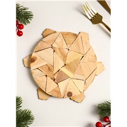 Подставка под горячее «Лошадь маленькая», 20 см, можжевельник