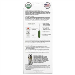 RADIUS, Organic Dental Solutions, Tooth Gel, Softer Bristles, Senior Dog, 8+ Years, 1 Kit