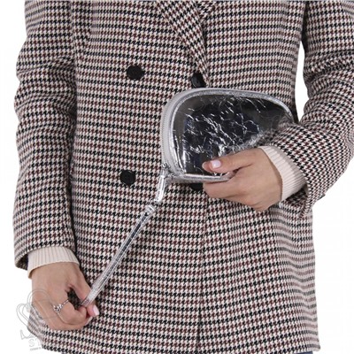 Косметичка 7100-7 metal silver Velina Fabbiano-Safenta