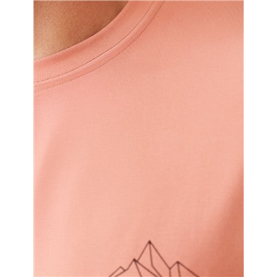 Футболка из премиального хлопка с авторским принтом