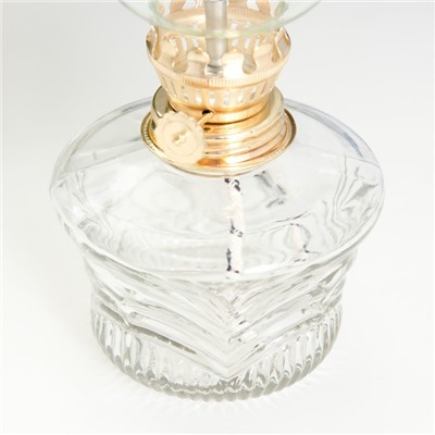 Керосиновая лампа декоративная прозрачный 9×9×18 см RISALUX