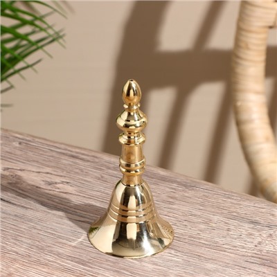 Колокольчик «Шайн», 12.5 см, латунь