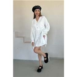 Платье муслин  FREEDOM007/07/Белый