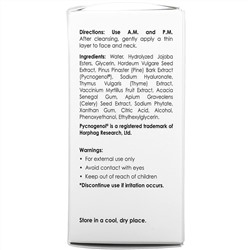 Azelique, Serumdipity, антивозрастная сыворотка для лица с пикногенолом, 1 жидкая унция (30 мл)