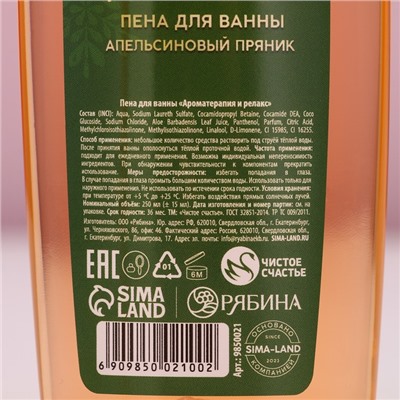 Подарочный набор «Чудес в Новом Году»: гель для душа и пена для ванны, 2×250 мл, Чистое счастье