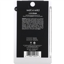 Wet n Wild, Color Icon, 10-Pan Shadow Palette, Heart & Sol, 0.42 oz (12 g)