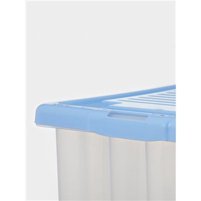 Ящик для хранения Darel-box, 18 л, 40×30×21 см, с крышкой, МИКС