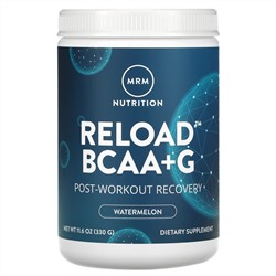MRM, Reload BCAA+G, Post-Workout Recovery, Watermelon, 11.6 oz (330 g)