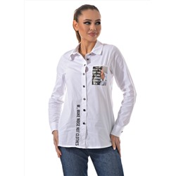 Женская рубашка с принтом Sogo
