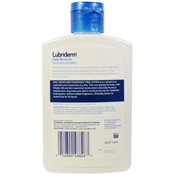 Lubriderm, Ежедневный увлажняющий лосьон, для нормальной и сухой кожи, без отдушки, 6 жидк. унц. (177 мл)