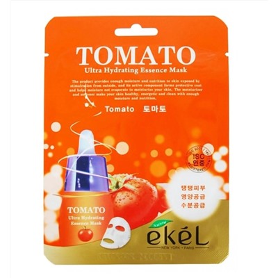 Ekel Маска тканевая с экстрактом томата, 25 мл 13744
