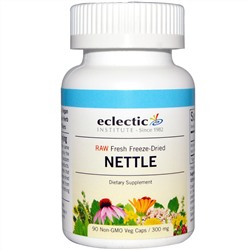 Eclectic Institute, Nettle, 300 mg, 90 Non-GMO Veggie Caps