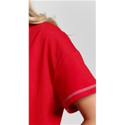 Костюм женский Праздник-4.1 (Красный)