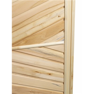 Дверь для бани и сауны, 180×70 см, универсальная, деревянная