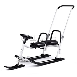 Игрушка Снегокат детский 505 "TWINS BABY PUSH" для двоих (Белый)