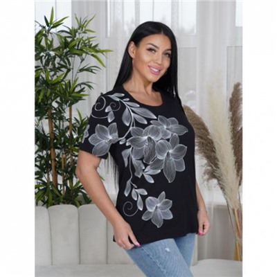 Футболка Лирика (Чёрный)