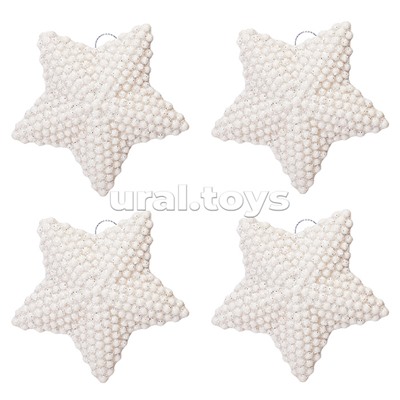 Набор новогодних украшений "Звездочки"