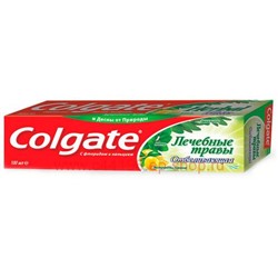 Colgate зубная паста "Лечебные травы ОТБЕЛИВАЮЩАЯ"100мл
