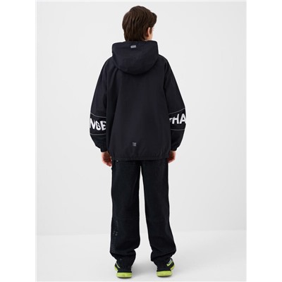 Куртка текстильная с полиуретановым покрытием для мальчиков (ветровка)