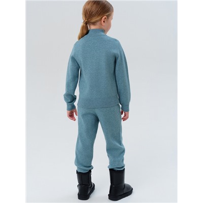 Комплект трикотажный для девочек: джемпер, брюки