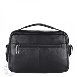 Сумка мужская кожаная 2071BSH black Heanbag