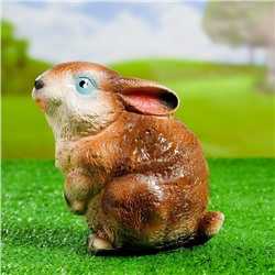 Садовая фигура из гипса «Заяц весёлый», 14×10×16 см, МИКС
