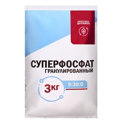 Удобрение минеральное «Суперфосфат гранулированный», 3 кг