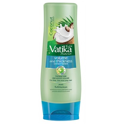 Dabur Vatika Volume and Thickness Conditioner / Кондиционер Объём и Толщина для Волос 210 мл