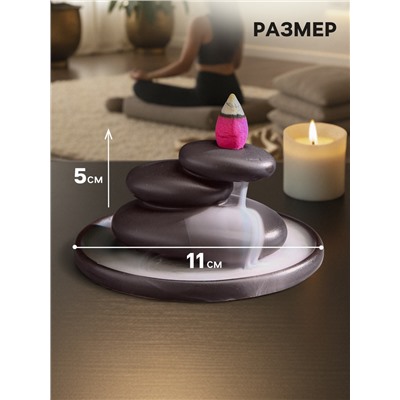 Подставка для благовоний TAKE IT EASY «Баланс», для конусов, стелющийся дым, 11×5 см