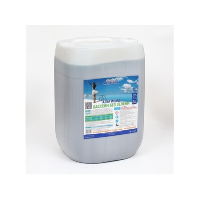 Альгицид Aqualeon непенящийся пролонгированного действия, 30 л (30 кг)