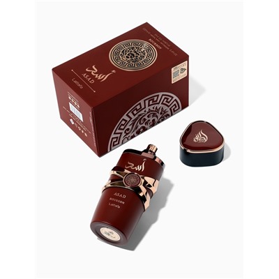 Парфюмерная вода мужская Lattafa ASAD BOURBON, 100 мл (по мотивам The Most Wanted Azzaro)