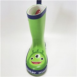 80-500E зел Сапоги резиновые для мальчиков (26-31)/12