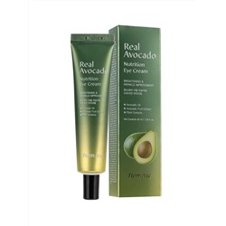 FARMSTAY - КРЕМ ДЛЯ КОЖИ ВОКРУГ ГЛАЗ С ЭКСТРАКТОМ АВОКАДО REAL AVOCADO NUTRITION EYE CREAM, 40 ML