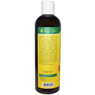 Organix South, TheraNeem Naturals, Scalp Therapé – состав для кожи головы, шампунь, 360 мл (12 жидких унций)