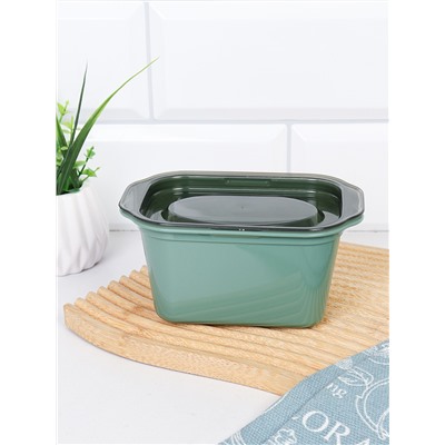 Контейнер прямоугольный 350 мл / 3055B /уп 12/360/ ДОП СКИДКА НА КОРОБ 3%