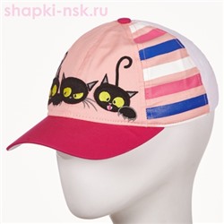 BK 100227 Б Бейсболка для девочки (50-52)