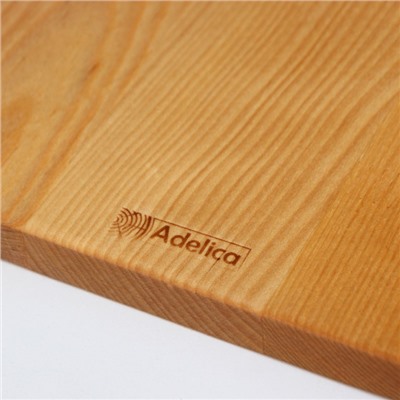 Доска разделочная деревянная Adelica, 34(+-1 см)×18×1,8 см, берёза, в подарочной коробке
