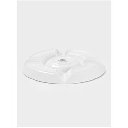 Менажница 5 ячеек Wilmax, d=24.5 см, фарфор, белая