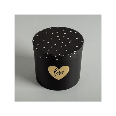 Набор коробок для цветов 4 в 1, упаковка подарочная, «Чёрно-белый», 14×14×13 см - 20×20×17.5 см