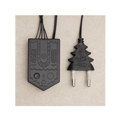 Гирлянда «Сеть» 1.6×1.6 м, IP20, тёмная нить, 144 LED, 8 режимов, 220 В, свечение мульти