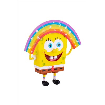 SpongeBob игрушка пластиковая 20 см - Спанч Боб радужный (мем коллекция) Игрушки разных брендов, 267564